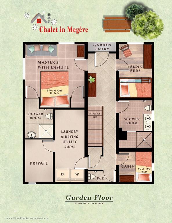 Bed and Breakfast Chalet In Межев Номер фото